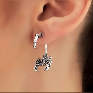 Desert Majesty" Scorpion Earring: